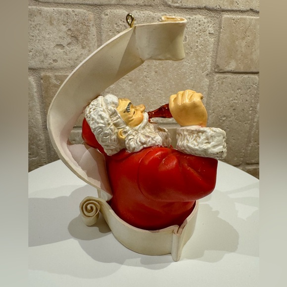 Vintage 1949 Coca Cola Collectable Santa Claus Ornament - Picture 4 of 8